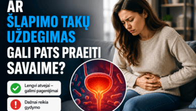 Ar šlapimo takų uždegimas gali pats praeiti savaime